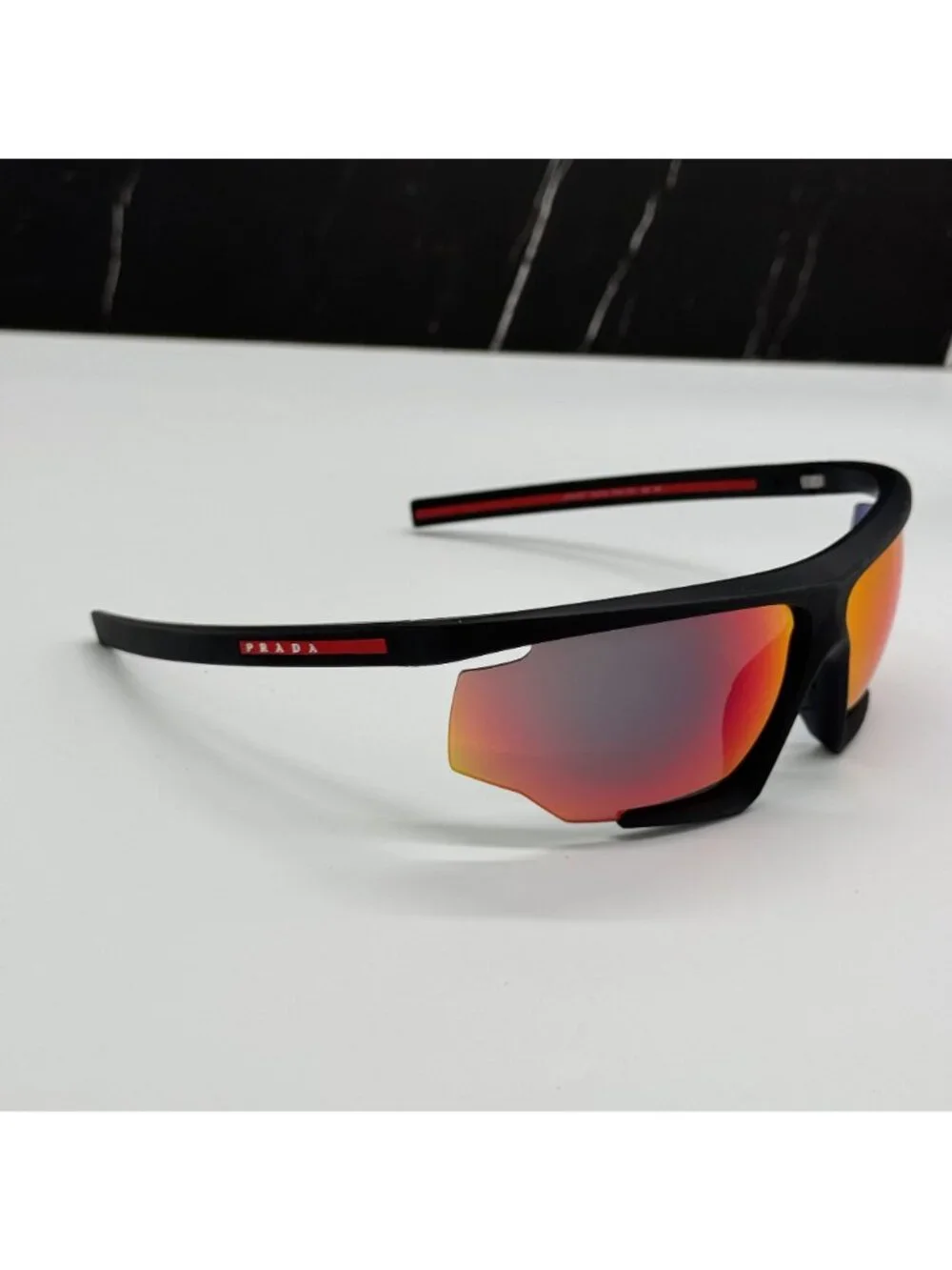 Prada Sport Linea Rossa PS07YS DG010A Sport Sunglasses Authentic NEW